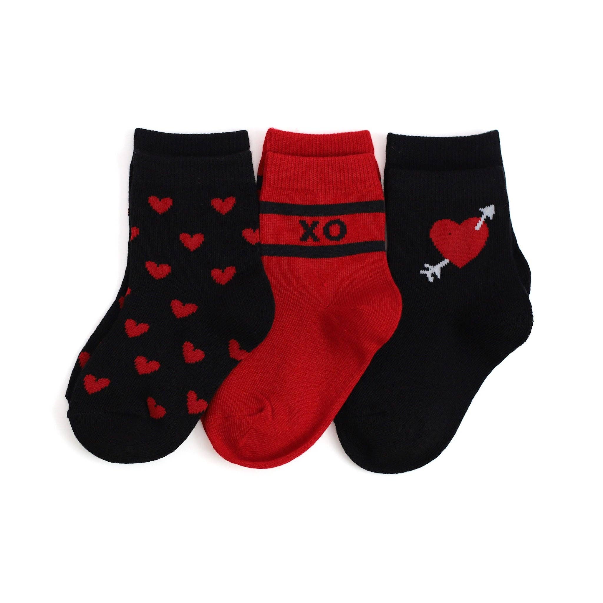 Little Stocking Co XO Midi Sock 3-Pack