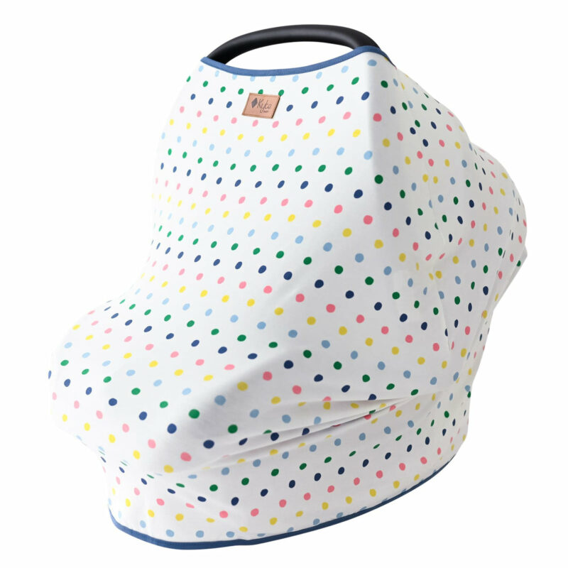 Kyte BABY Car Seat Cover in Spring Polka Dots
