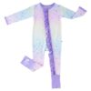 Claire Bamboo Viscose Ruffled Convertible Romper available at Blossom