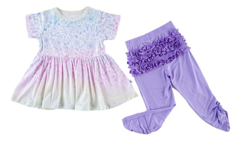 Birdie Bean Claire Bamboo Viscose Birdie Baby Set with Ruffles Easter