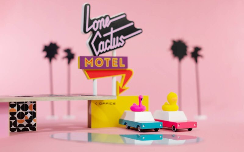 Candylab Toys Flamingo Wagon Toys
