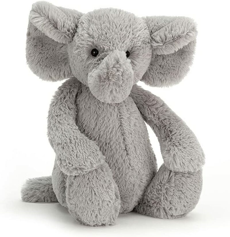 Jellycat Bashful Grey Elephant Medium