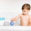 Modern Cloud & Droplet Bath Toys from Ubbi