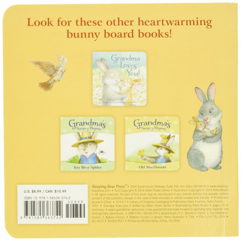 Grandpa Loves You! Board Book from Sleeping Bear Press