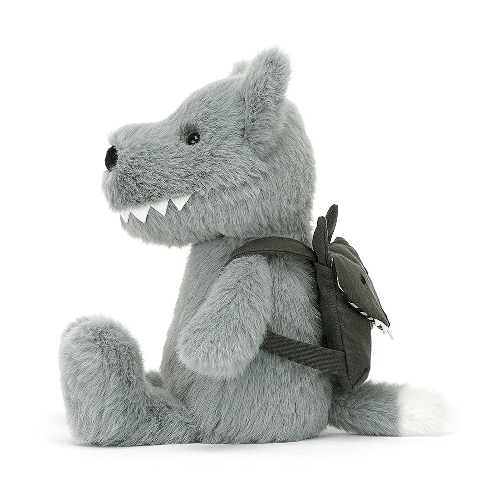 Dusver mond Dij Jellycat Backpack Wolf – Blossom