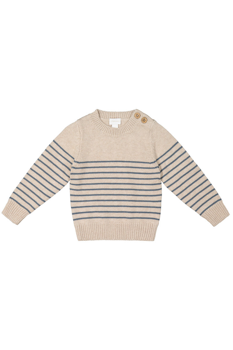 Jamie Kay Oakley Knitted Jumper in Oakley Stripe