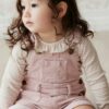 Jamie Kay Chase Short Cord Overall in Blush Baby Clothes