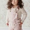 Chase Short Cord Overall in Blush from Jamie Kay