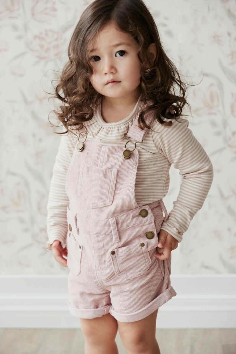 Chase Short Cord Overall in Blush from Jamie Kay