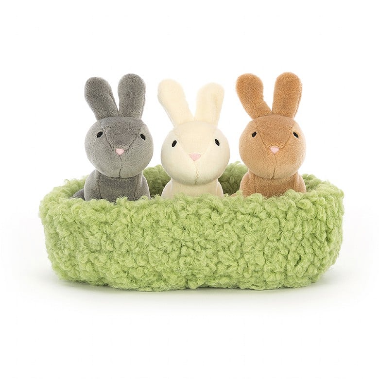 Jellycat Nesting Bunnies – Blossom