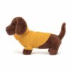 Sweater Sausage Dog Yellow from Jellycat