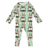 Bunny Hop Bamboo Viscose Rompsie available at Blossom