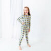 Slumber Over The Rainbow Two Piece Pajamas Set available at Blossom