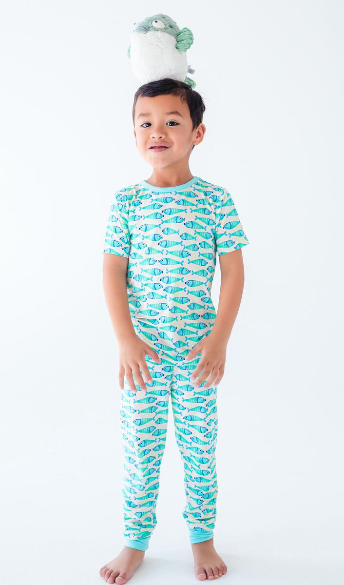 Birdie Bean Brooks Bamboo Viscose Two-Piece Pajamas