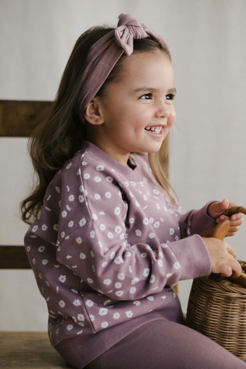 Organic Cotton Maya Sweatshirt in Lenny Antler