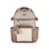 Itzy Ritzy Vanilla Latte Boss Plus Backpack Diaper Bag