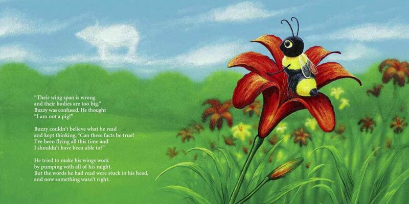 Sleeping Bear Press Buzzy the Bumblebee Hardcover Book Children's Books