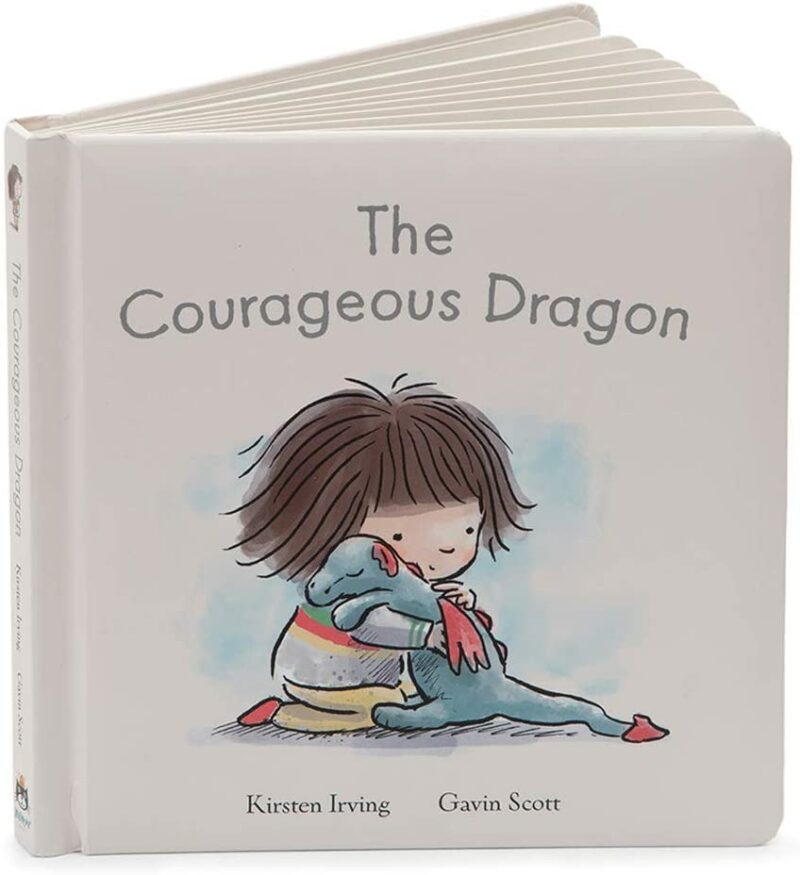 Jellycat The Courageous Dragon Book