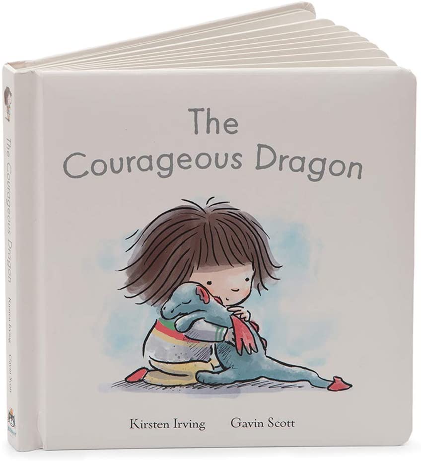 Jellycat The Courageous Dragon Book