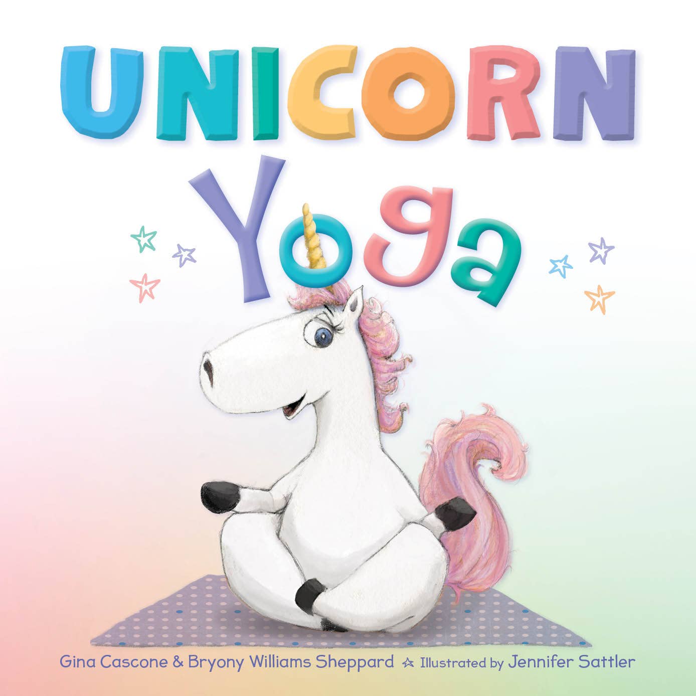 Sleeping Bear Press Unicorn Yoga Hardcover Book