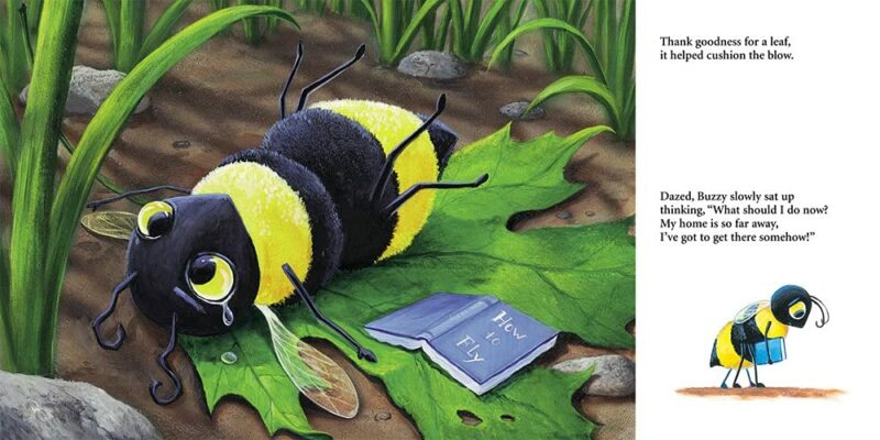 Buzzy the Bumblebee Hardcover Book made by Sleeping Bear Press
