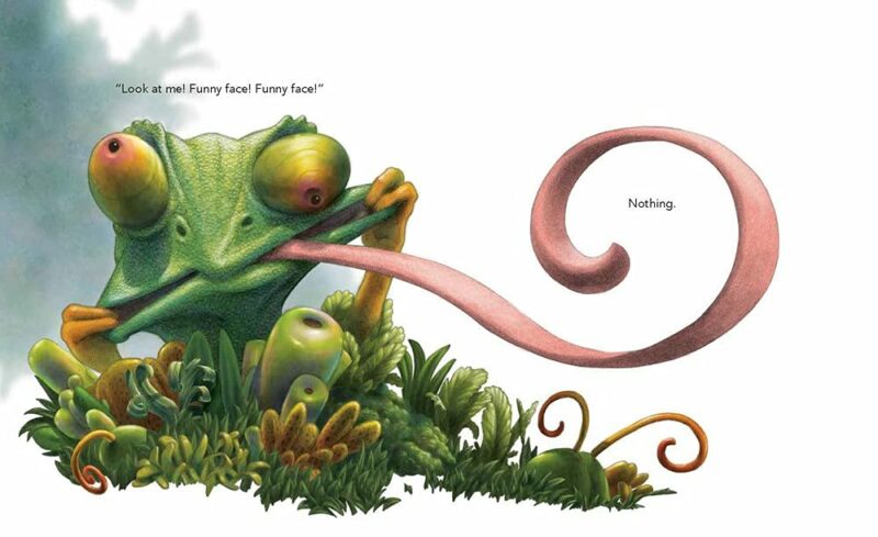 Sleeping Bear Press Invisible Lizard Hardcover Book Children's Books