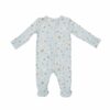 Angel Dear Blue Bunnies Bamboo Viscose Footie