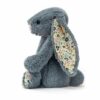 Blossom Dusky Blue Bunny Medium from Jellycat