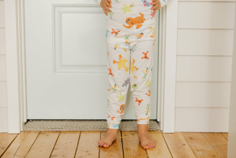 Sesame Friends Two-Piece Pajamas from Copper Pearl