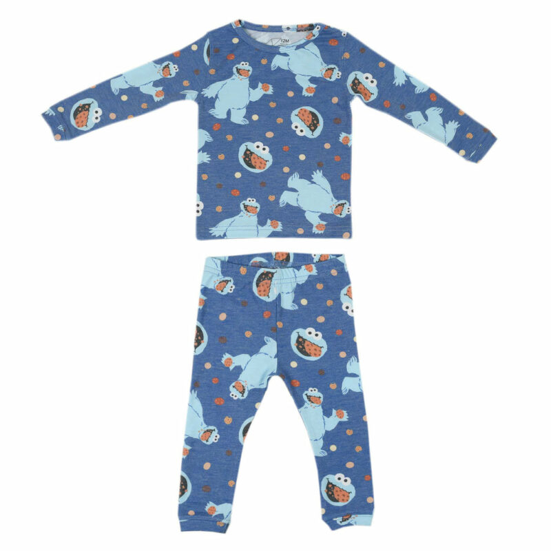 Cookie Monster Two-Piece Pajamas