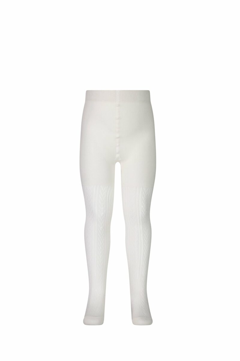 Maeve Weave Tights in Rosewater