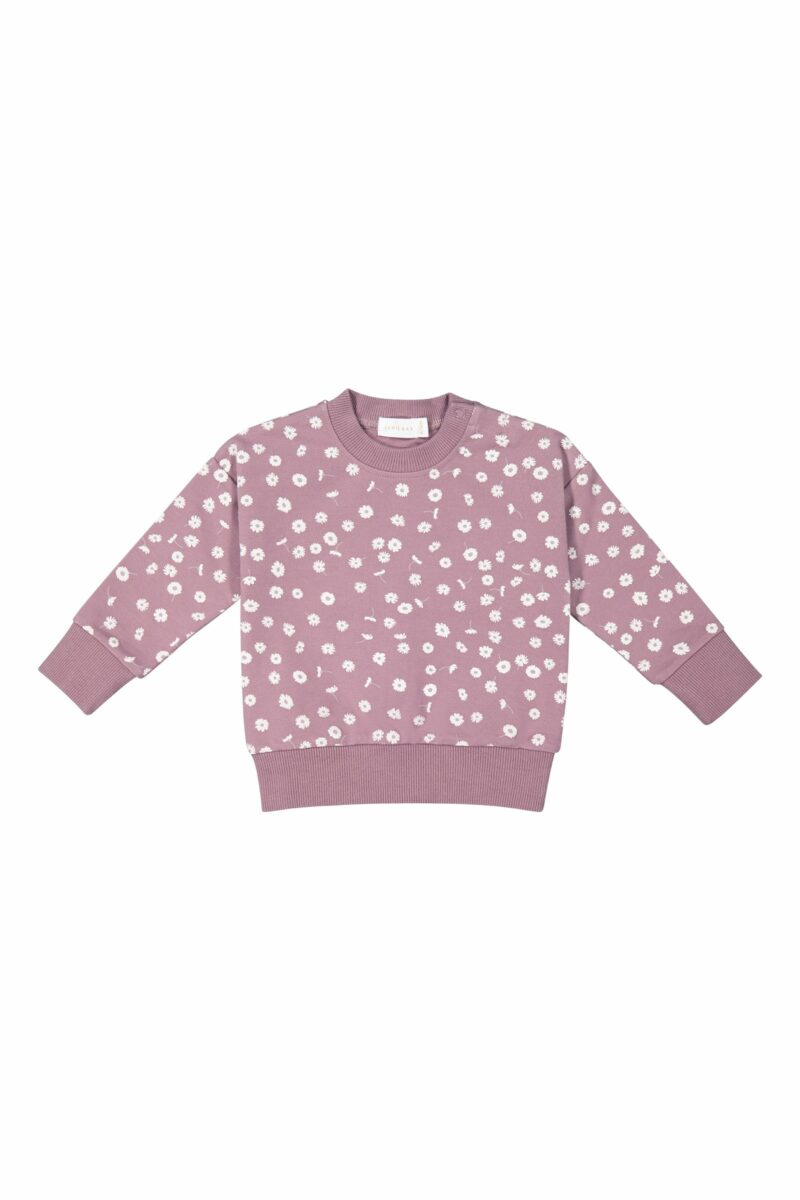 Organic Cotton Maya Sweatshirt in Lenny Antler from Jamie Kay