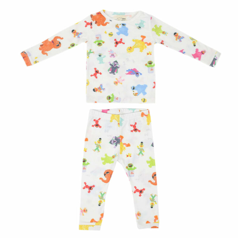 Sesame Friends Two-Piece Pajamas