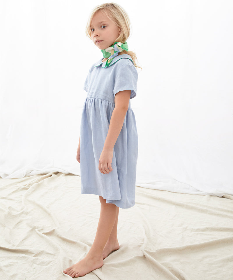 Oeuf Classic Dress in Ciel