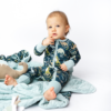 Prehistoric Friends Dinosaur Bamboo Convertible Romper from Emerson and Friends