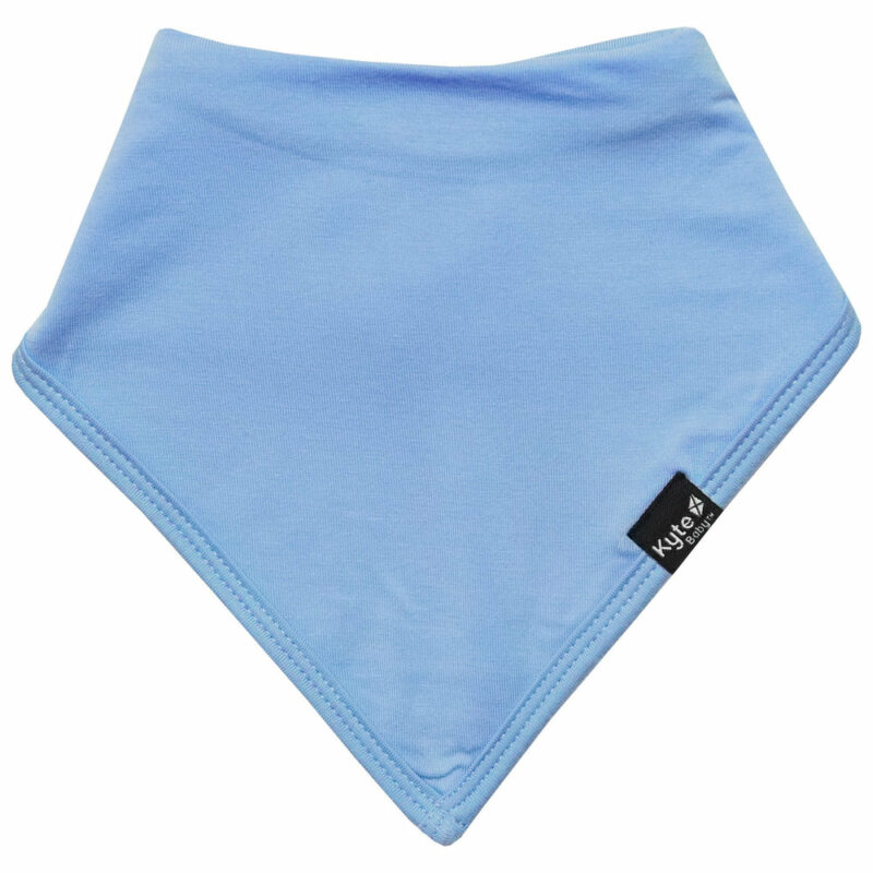 Kyte BABY Bib in Periwinkle Blossom