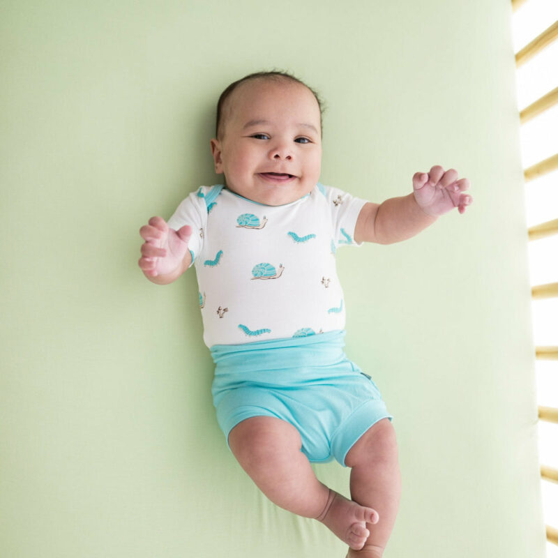 Crib Sheet in Pistachio from Kyte BABY