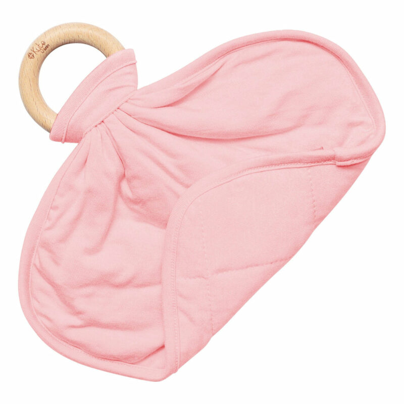 Lovey in Crepe with Removable Teething Ring from Kyte BABY