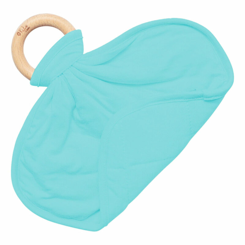 Lovey in Robin with Removable Teething Ring from Kyte BABY