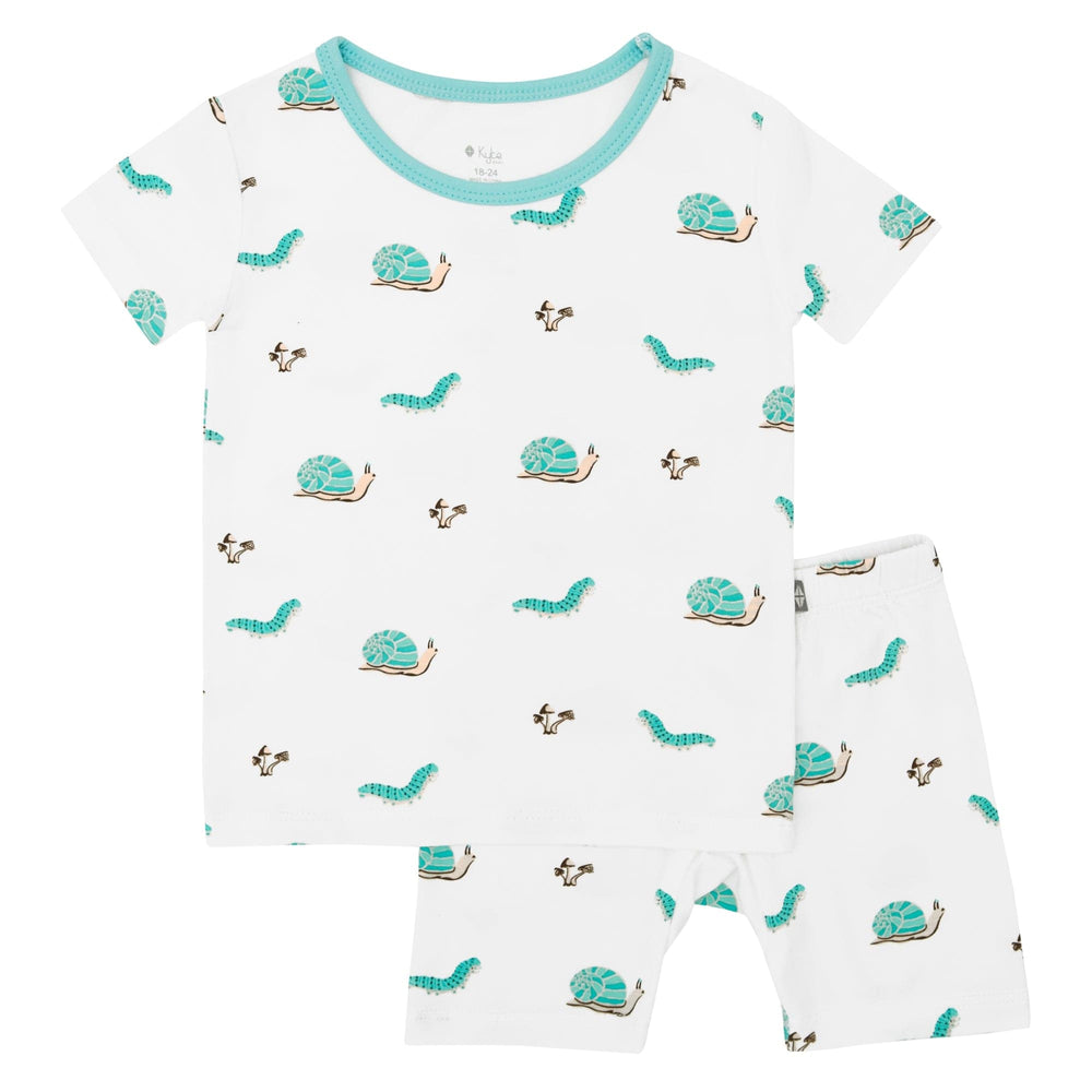 Kyte BABY Short Sleeve Toddler Pajama Set in Crawl