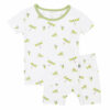 Kyte BABY Short Sleeve Toddler Pajama Set in Dragonfly