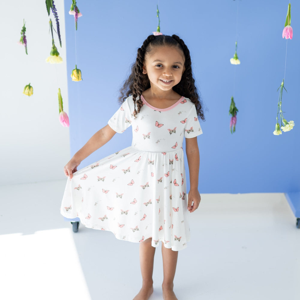 Kyte BABY Twirl Dress in Butterfly