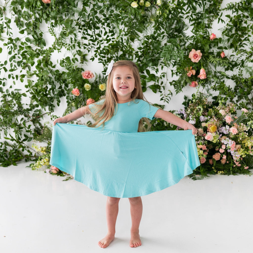 Kyte BABY Twirl Dress in Robin