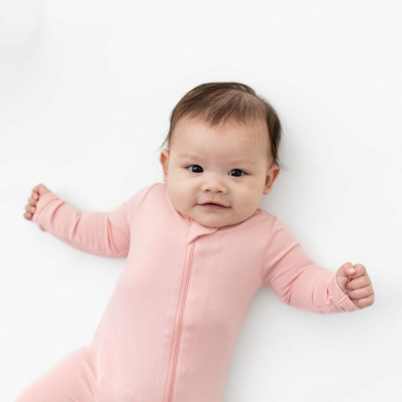 Zippered Footie in Crepe from Kyte BABY