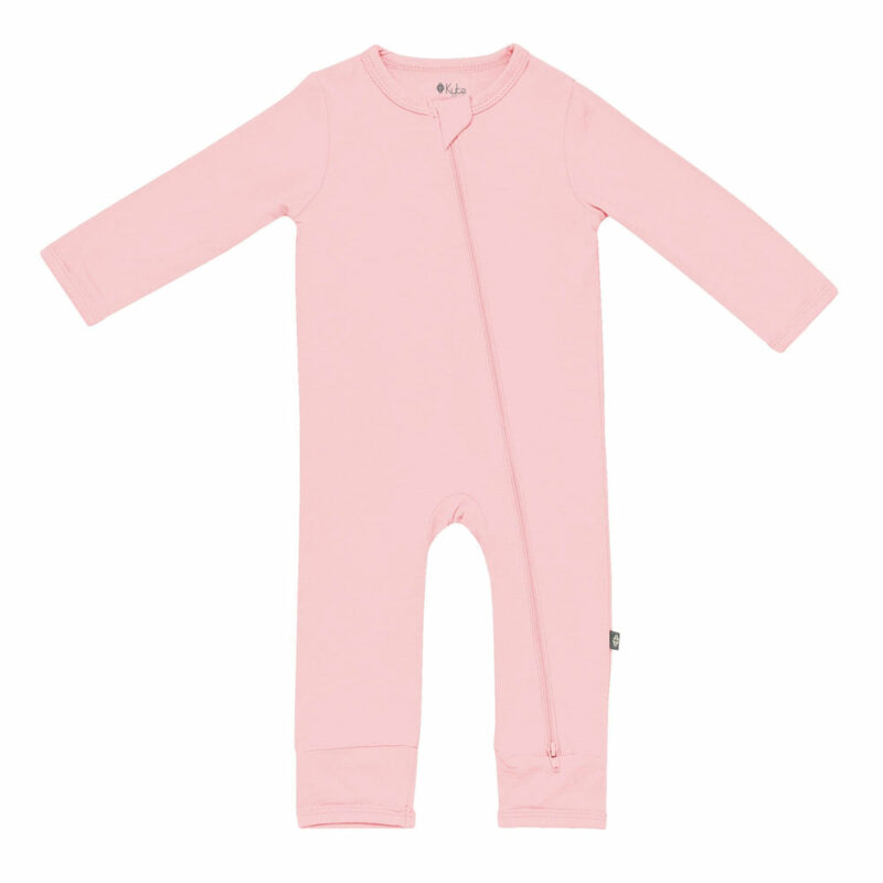 Kyte BABY Zippered Romper in Crepe