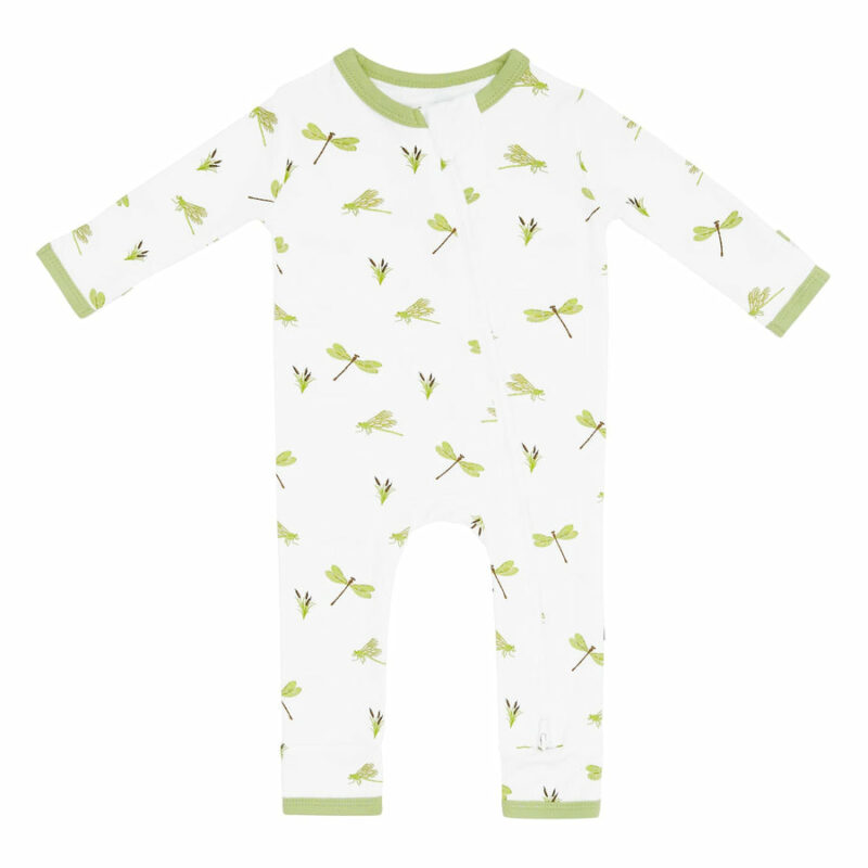 Kyte BABY Zippered Romper in Dragonfly