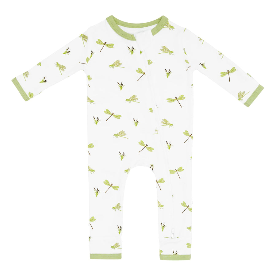 Kyte BABY Zippered Romper in Dragonfly