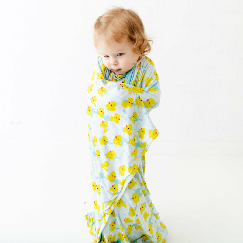 Baby Got Quack Reversible Blanket from Dreamiere
