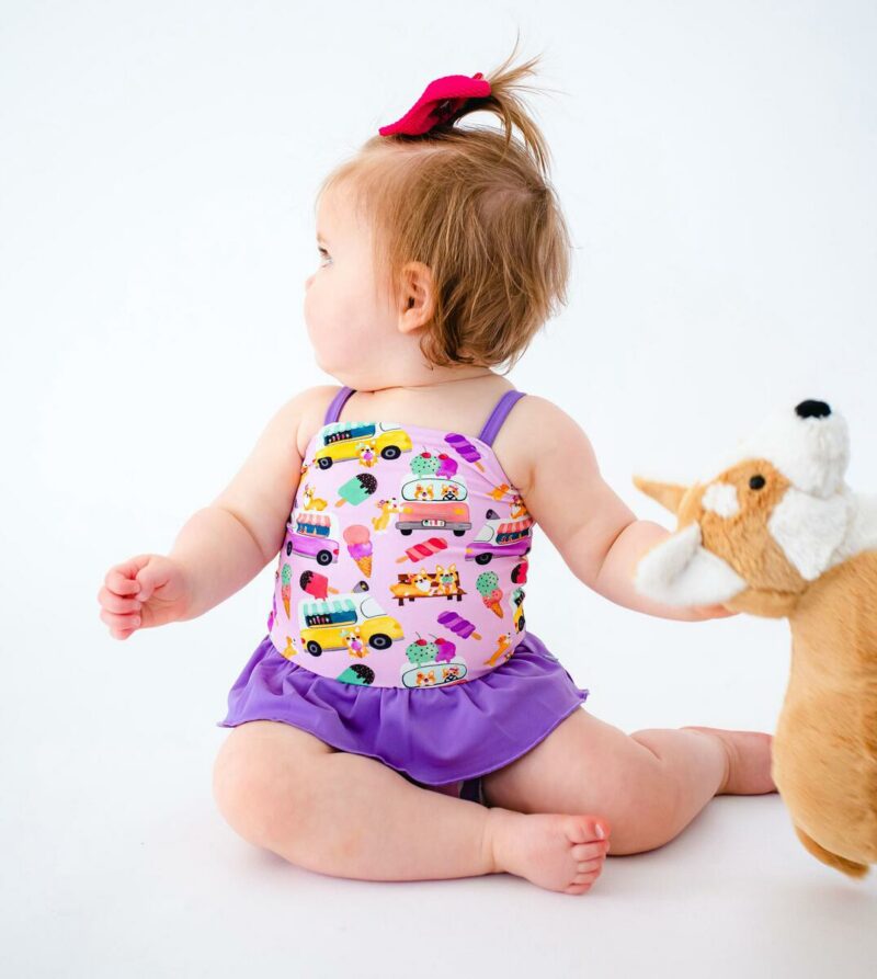 Abby Ruffle Swimsuit from Birdie Bean