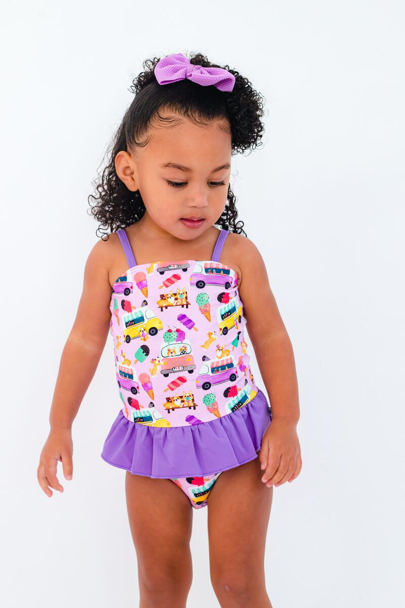 Birdie Bean Abby Ruffle Swimsuit